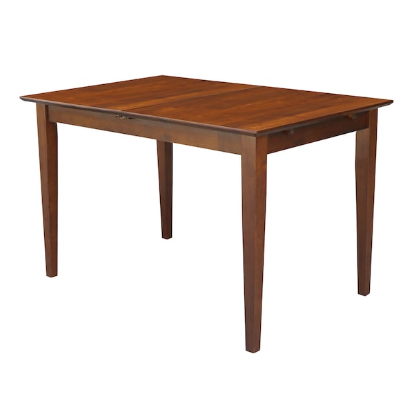 International Concepts Round Table with Butterfly Extension, Dining Height, Espresso, 32 W, 60 L, 30 in H, Wood, Espresso K581-T32X-30S - main